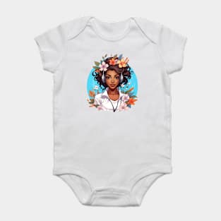 Black Nurse #5 Baby Bodysuit